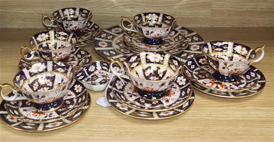 A Royal Crown Derby tea set